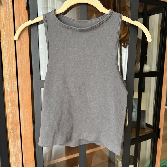 Free People Hayley Brami racerback tank top crop stretchy ribbed intimately - Picture 3 of 8